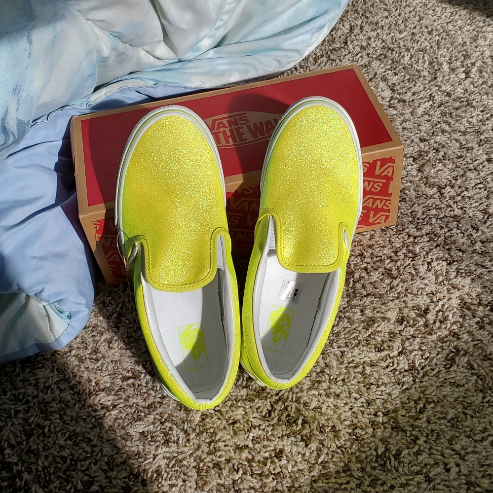 Vans Glitter Slip Ons - Picture 2 of 4
